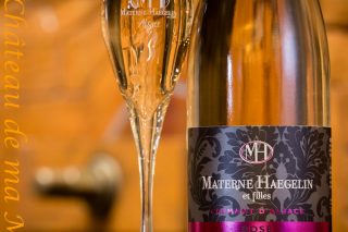 materne haegelin Cremant d'alsace rose Le Chateau de ma Mere