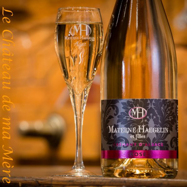 materne haegelin Cremant d'alsace rose Le Chateau de ma Mere