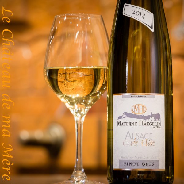 materne haegelin pinot gris cuvee elise Le Chateau de ma Mere